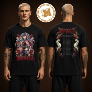 Babymetal World Tour 2026 North America On September 2 2026 Metamorphosis Two Sided Unisex T Shirt