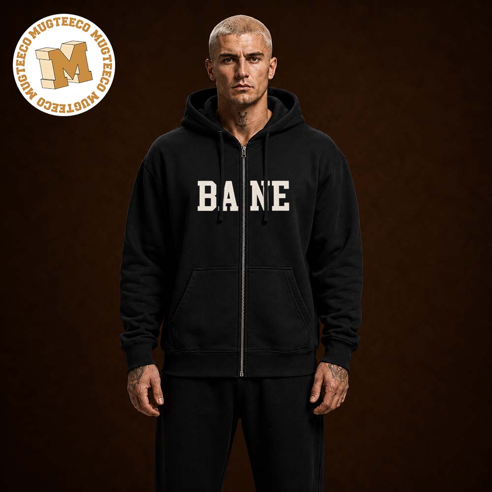 Bane Band Exclusive Product With A Classic Style Unisex Zip Up Hoodie Shirt Bane Band Exclusive Product With A Classic Style Unisex Zip Up Hoodie Shirt