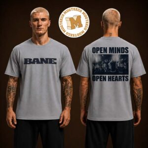 Bane Band Open Minds Open Hearts Two Sided Unisex T Shirt
