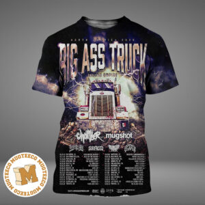 Big Ass Truck Inland Empire North America Tour 2026 All Over Print Shirt