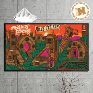 Billy Strings Fishers IN 2026 Event Poster At Fishers Event Center On August 6 7 And 8 2026 Home Decor Poster Canvas