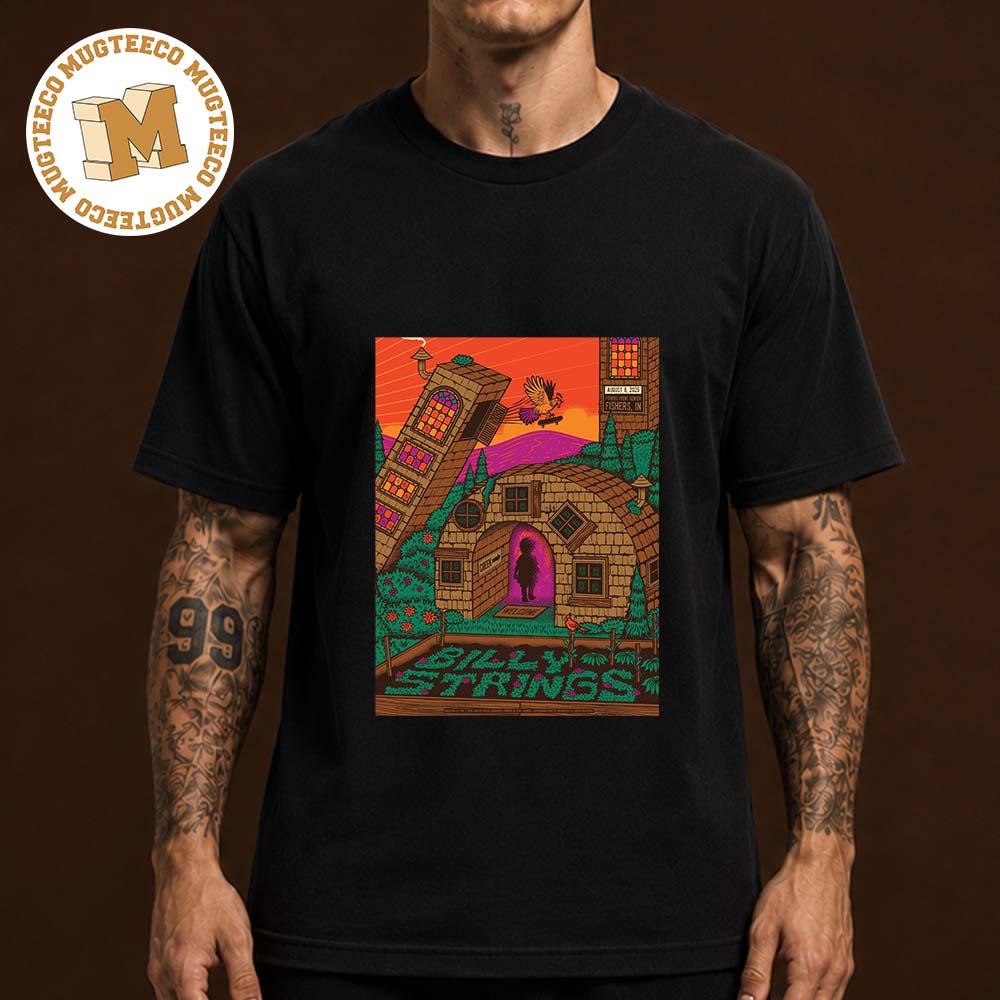 Billy Strings Fishers IN 2026 Event Poster At Fishers Event Center On August 8 2026 Unisex T Shirt Billy Strings Fishers IN 2026 Event Poster At Fishers Event Center On August 8 2026 Unisex T Shirt