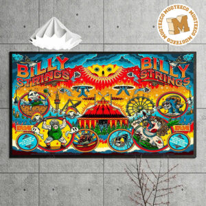Billy Strings Ionia MI 2026 Event Poster At Ionia County Fairgrounds On August 28 And 29 2026 Home Decor Poster Canvas