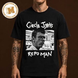 Circle Jerks Repo Man 1984 Vintage Punk Rock Graphic Unisex T Shirt