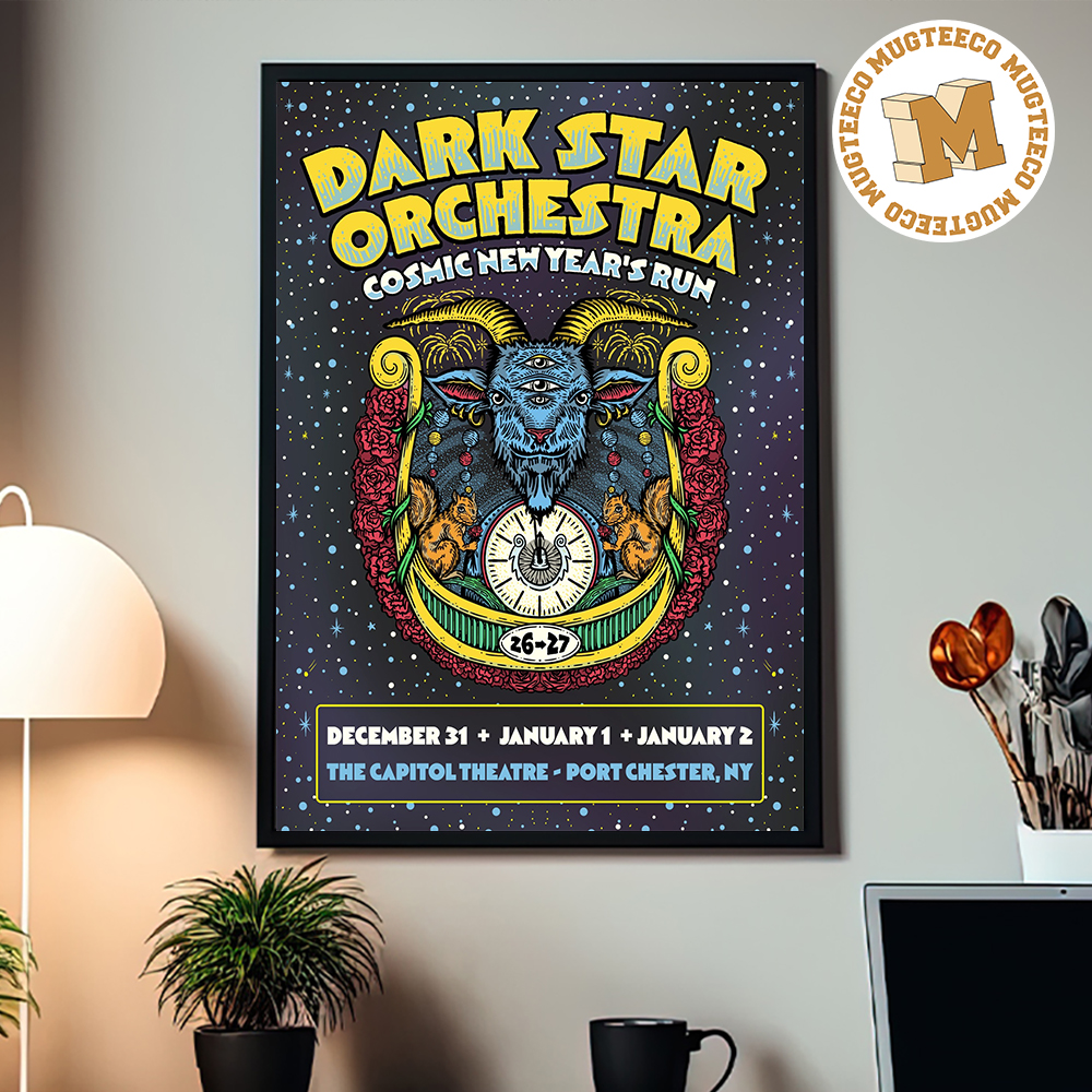 Dark Star Orchestra Port Chester NY 2026 Event Poster At Capitol Theatre On December 31 And January 1 2 2026 2027 Home Decor Poster Canvas Dark Star Orchestra Port Chester NY 2026 Event Poster At Capitol Theatre On December 31 And January 1 2 2026 2027 Home Decor Poster Canvas