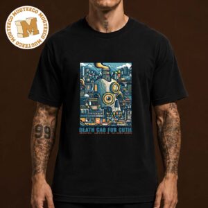 Death Cab For Cutie San Diego CA 2026 Event Poster At Gallagher Square On August 4 2026 Unisex T Shirt