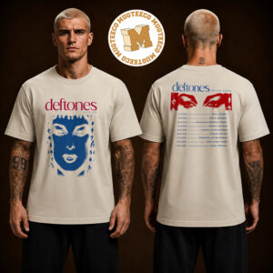 Deftones EU UK Tour 2026 Exclusive Tee Two Sided Unisex T Shirt