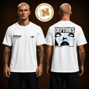 Deftones Live In London 2026 Event Tee On August 23 2026 Two Sided Unisex T Shirt
