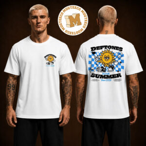 Deftones Summer Tour 2026 EU And UK Exclusive The Sun Two Sided T-Shirt