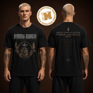 Dimmu Borgir Grand Serpent Rising The Exclusive North America 2026 Unisex T Shirt