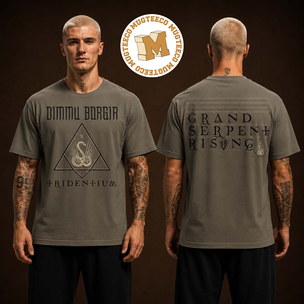 Dimmu Borgir Grand Serpent Rising Tridentium The Exclusive North America 2026 Unisex T Shirt Dimmu Borgir Grand Serpent Rising Tridentium The Exclusive North America 2026 Unisex T Shirt