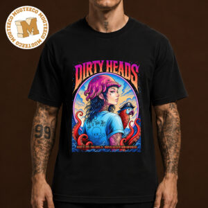 Dirty Heads Chula Vista CA 2026 Event Poster At North Island Credit Union Amphitheatre On August 19 2026 Unisex T Shirt
