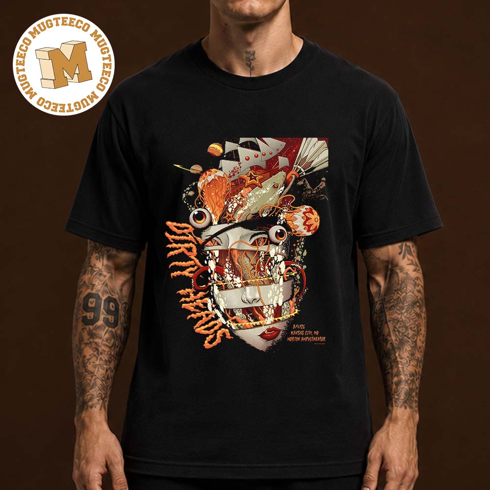 Dirty Heads Kansas MO 2026 Event Poster Morton Amohitheater At August 4 2026 Unisex T Shirt Dirty Heads Kansas MO 2026 Event Poster Morton Amohitheater At August 4 2026 Unisex T Shirt