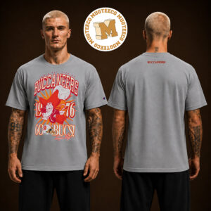 Disney x Champion NFL Captain Hook Tampa Bay Buccaneers Two Sided Unisex T Shirt