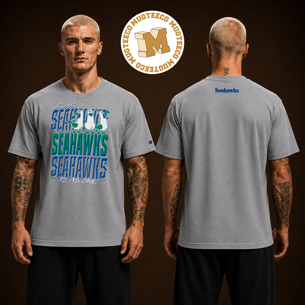 Disney x Champion NFL Finding Nemo Seagulls Seattle Seahawks Two Sided Unisex T Shirt Disney x Champion NFL Finding Nemo Seagulls Seattle Seahawks Two Sided Unisex T Shirt