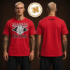 Disney x Champion Black Atlanta Falcons Millennium Falcon Two Sided Unisex T Shirt