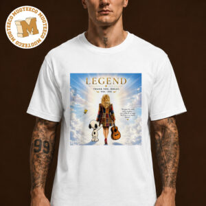 Dolly Parton Legend Thank You For The Memories 1946- 2026 Unisex T Shirt