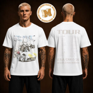 Don Toliver Octane World Tour 2026 Futuristic Racing Tee Two Sided Unisex T Shirt