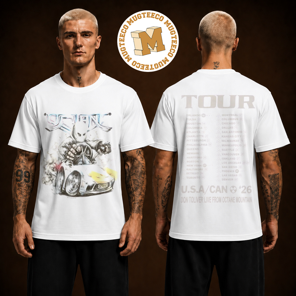Don Toliver Octane World Tour 2026 Futuristic Racing Tee Two Sided Unisex T Shirt Don Toliver Octane World Tour 2026 Futuristic Racing Tee Two Sided Unisex T Shirt