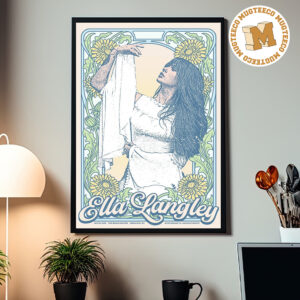 Ella Langley Green Bay WI 2026 Event Poster At The Resch Center On August 20 2026 Home Decor Poster Canvas