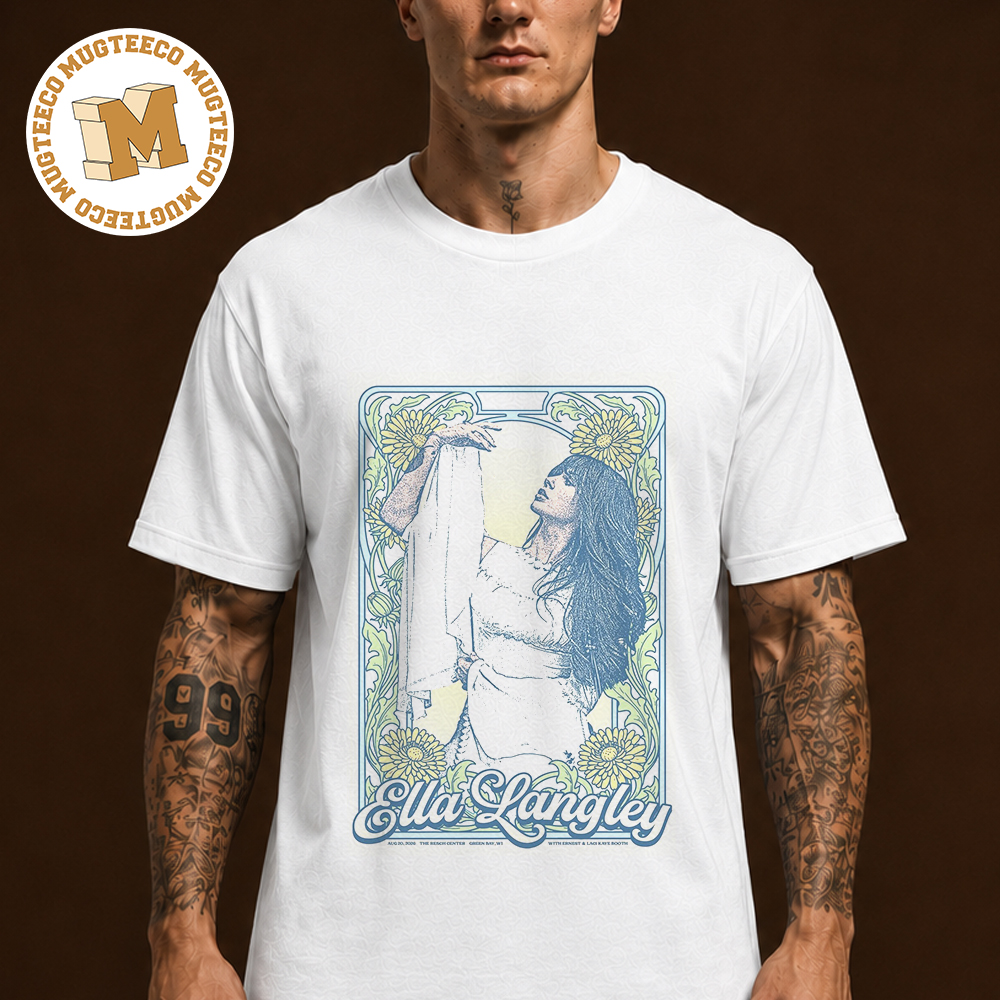 Ella Langley Green Bay WI 2026 Event Poster At The Resch Center On August 20 2026 Unisex T Shirt Ella Langley Green Bay WI 2026 Event Poster At The Resch Center On August 20 2026 Unisex T Shirt