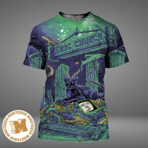 Eric Church MT Pleasant MI 2026 Event Poster At Soaring Eagle Casino And Resort On August 14 2026 All Over Print Shirt