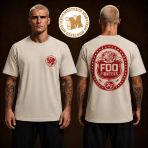 Foo Fighter Natural Caught Echo Exclusive Two Sided Unisex T Shirt