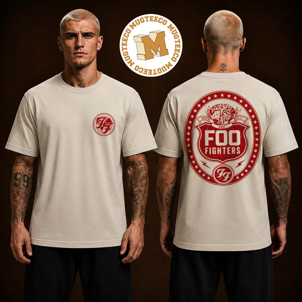 Foo Fighter Natural Caught Echo Exclusive Two Sided Unisex T Shirt Foo Fighter Natural Caught Echo Exclusive Two Sided Unisex T Shirt