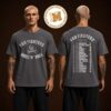 Foo Fighter Retro Skeleton Tour Merch Two Sided Unisex Dark Charcoal Gray T Shirt Foo Fighter Retro Skeleton Tour Merch Two Sided Unisex Dark Charcoal Gray T Shirt