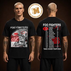 Foo Fighter Your Favorite Toy Tour Merch Two Sided Unisex T Shirt