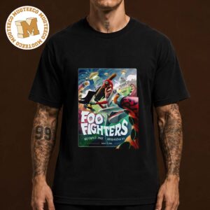 Foo Fighters Washington DC 2026 Event Poster At Nationals Park On August 17 2026 Unisex T Shirt