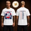 Toto 2026 Christopher Cross And Romantics Summer Tour 2026 Two Sided Unisex T Shirt Toto 2026 Christopher Cross And Romantics Summer Tour 2026 Two Sided Unisex T Shirt