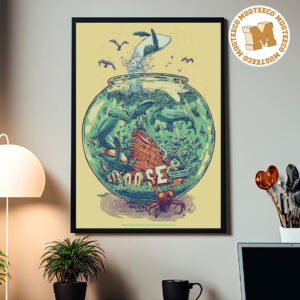 Goose Morrison 2026 Event Poster At Red Rock Amphitheatre On August 27 28 And September 1 2026 Home Decor Poster Canvas