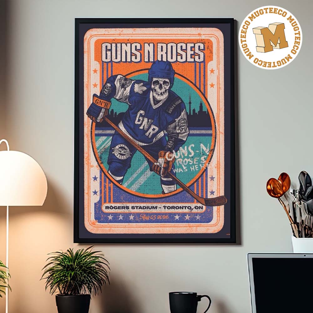 Gun N Roses Toronto On 2026 Event Poster At Rogers Stadium On August 5 2026 Home Decor Poster Canvas Gun N Roses Toronto On 2026 Event Poster At Rogers Stadium On August 5 2026 Home Decor Poster Canvas