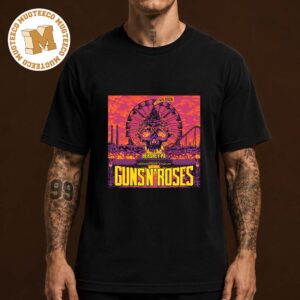 Guns N Roses Hershey PA 2026 Event Poster At Hershey Park Stadium On August 1 2026 Unisex T Shirt