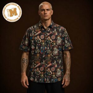 Halloween Horror Nights 2026 Icons Hawaiian Shirt