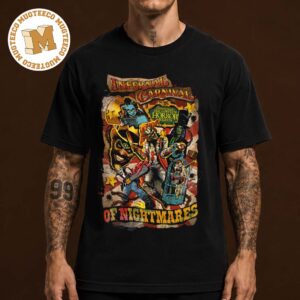 Halloween Horror Nights 2026 Icons Infernal Carnival of Nightmares Unisex T Shirt