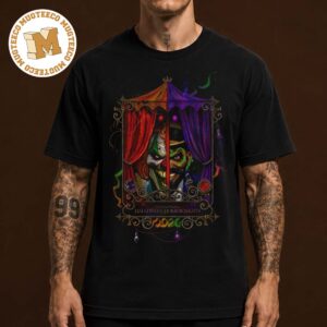 Halloween Horror Nights 2026 Jack the Clown and Dr Oddfellow Unisex T Shirt