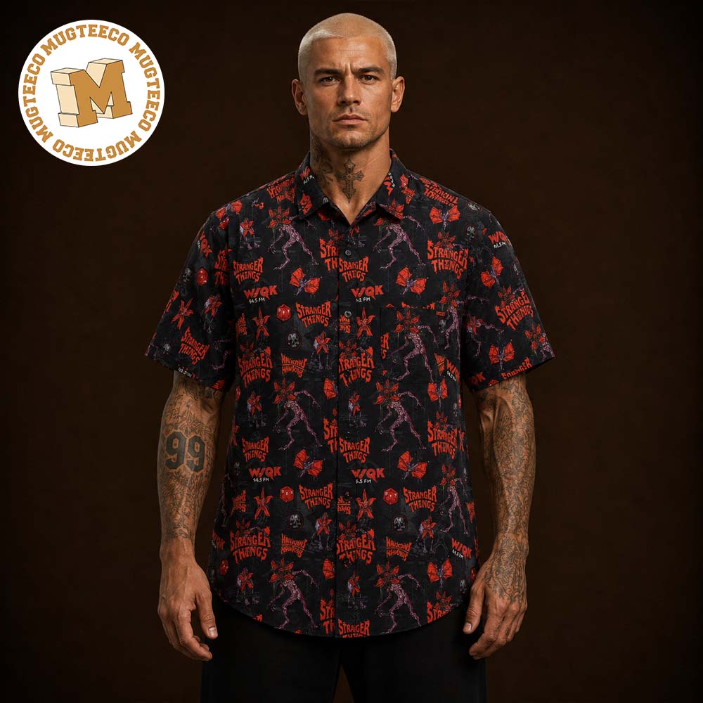 Halloween Horror Nights 2026 RSVLT Stranger Things 5 Hawaiian Shirt Halloween Horror Nights 2026 RSVLT Stranger Things 5 Hawaiian Shirt