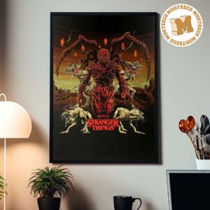 Halloween Horror Nights 2026 Stranger Things 5 Home Decor Poster Canvas