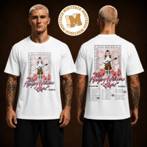 Hayley Williams Tour 2026 Merch Tee Two Sided Unisex White T Shirt