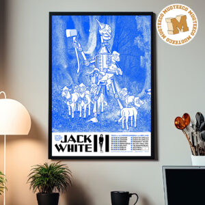 Jack White Come Be All Alone Together With Tour Of The United Kingdom And Ireland 2026 Home Decor Poster Canvas
