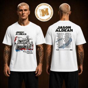 Jason Aldean Songs About Us Tour 2026 Two Sided Unisex T Shirt