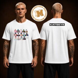 Katseye Wild Member Disguise White Two Sided Unisex T Shirt