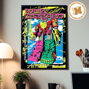 King Gizzard And The Lizard Wizard Queens New York 2026 Event Poster At Forest Hills Stadium On August 20 2026 Home Decor Poster Canvas