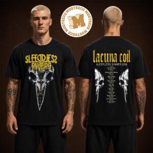 Lacuna Coi Sleepless Empire Sleep Jess Summer 2026 Two Sided Unisex T Shirt