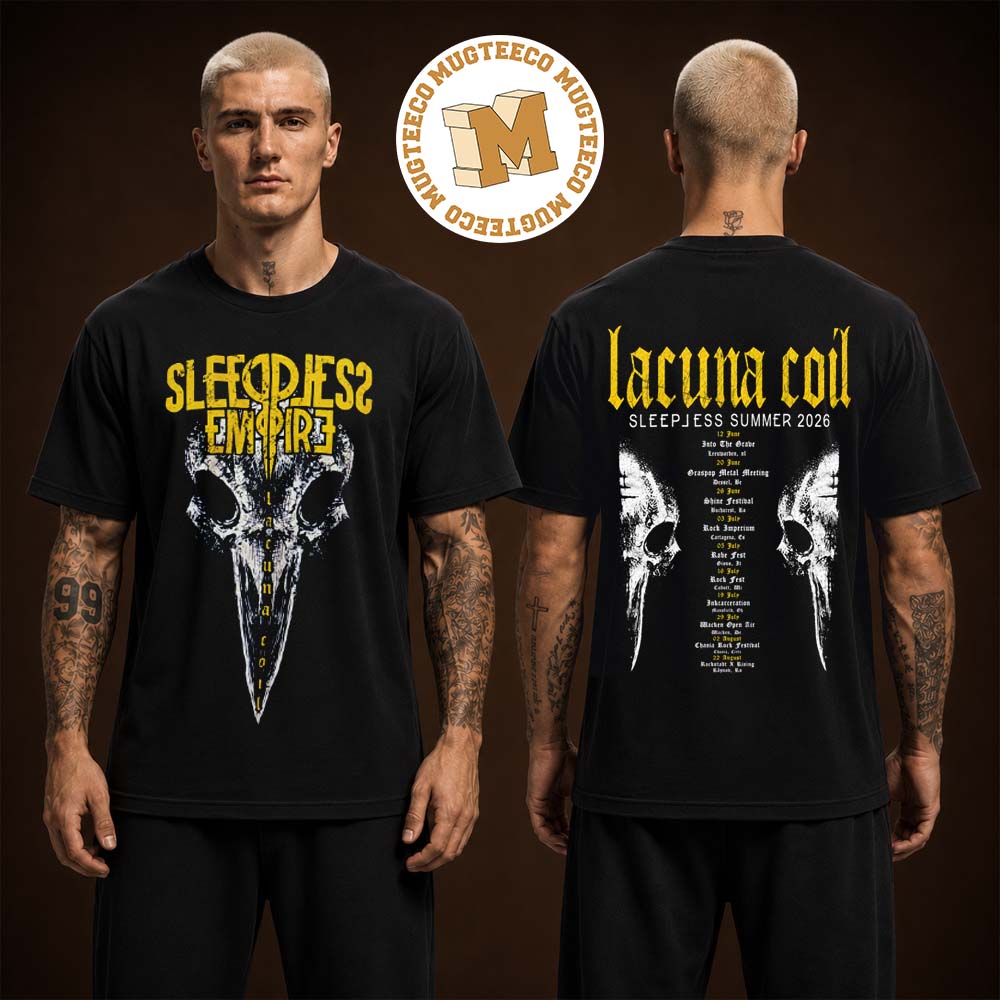Lacuna Coi Sleepless Empire Sleep Jess Summer 2026 Two Sided Unisex T Shirt Lacuna Coi Sleepless Empire Sleep Jess Summer 2026 Two Sided Unisex T Shirt
