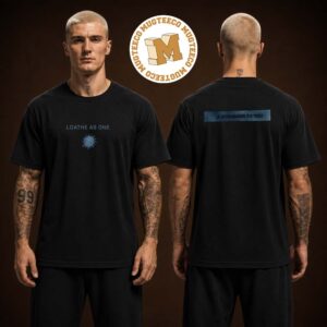 Loathe As One A Stranger To You Sun Two Sided Unisex Black T Shirt