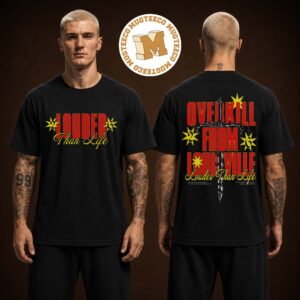 Louder Than Life Stars And Sword Over Kill From Louisville Two Sided Unisex T Shirt
