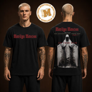Marilyn Manson New Album One Assassination Under God Chapter 2 On Tour 2026 Two Sided Unisex T Shirt